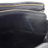 CHANEL 1991-1994 Cosmoline Supermodel Bag Black Calfskin