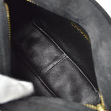 CHANEL 1994-1996 Pocket Camera Bag Mini Black Suede