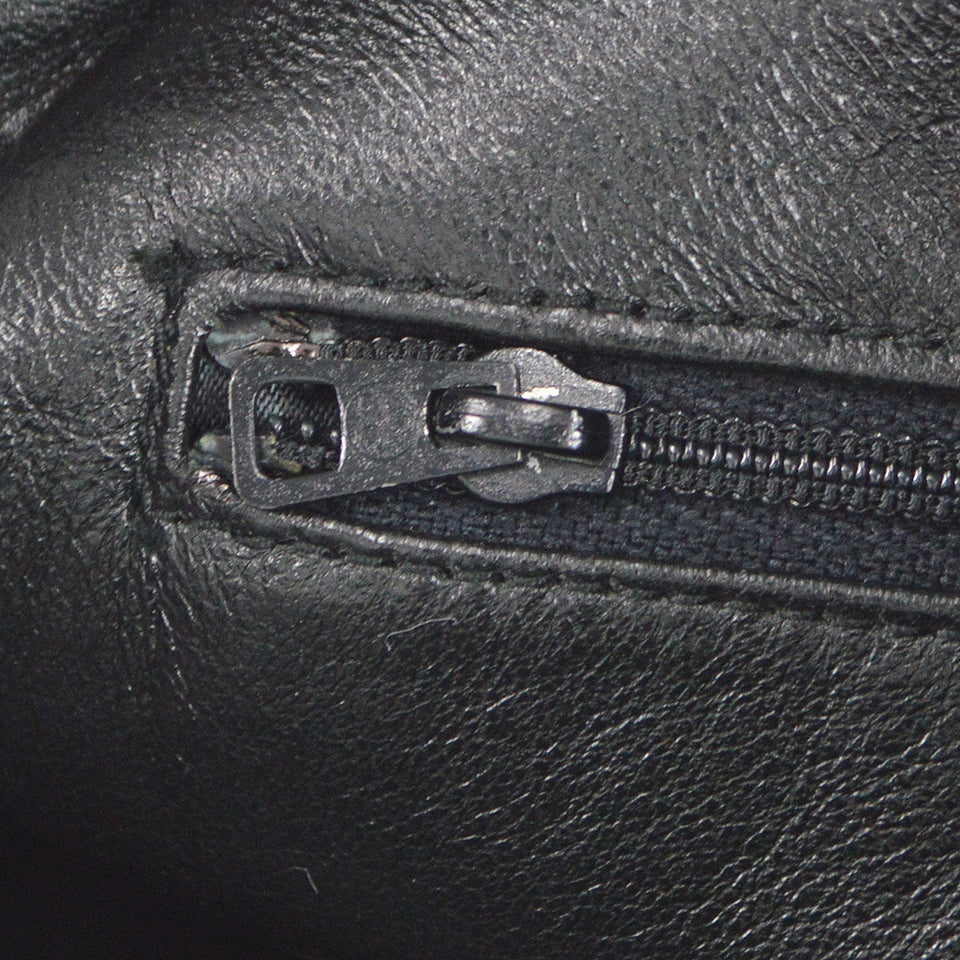 CHANEL 1994-1996 Pocket Camera Bag Mini Black Suede