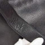 CHANEL 1994-1996 Triple CC Camera Bag Large Black Caviar