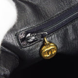 CHANEL 1994-1996 Triple CC Camera Bag Large Black Caviar