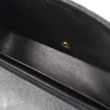 CHANEL Medium Diana Chain Shoulder Bag Black Caviar