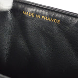 CHANEL 1996-1997 Double Side Classic Flap Shoulder Bag Medium Black Caviar