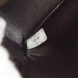 CHANEL 1996-1997 Classic Square Flap Mini 17 Brown Jersey