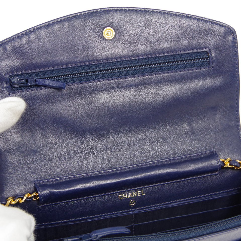 CHANEL 1996-1997 Timeless WOC Denim