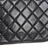 CHANEL 1991-1994 Pocket Camera Bag Mini Black Lambskin