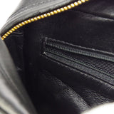 CHANEL 1991-1994 Pocket Camera Bag Mini Black Lambskin