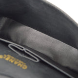 CHANEL 2001-2003 Classic Double Flap Medium Black Caviar