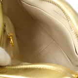 CHANEL Bijou Chain Shoulder Bag Gold Lambskin