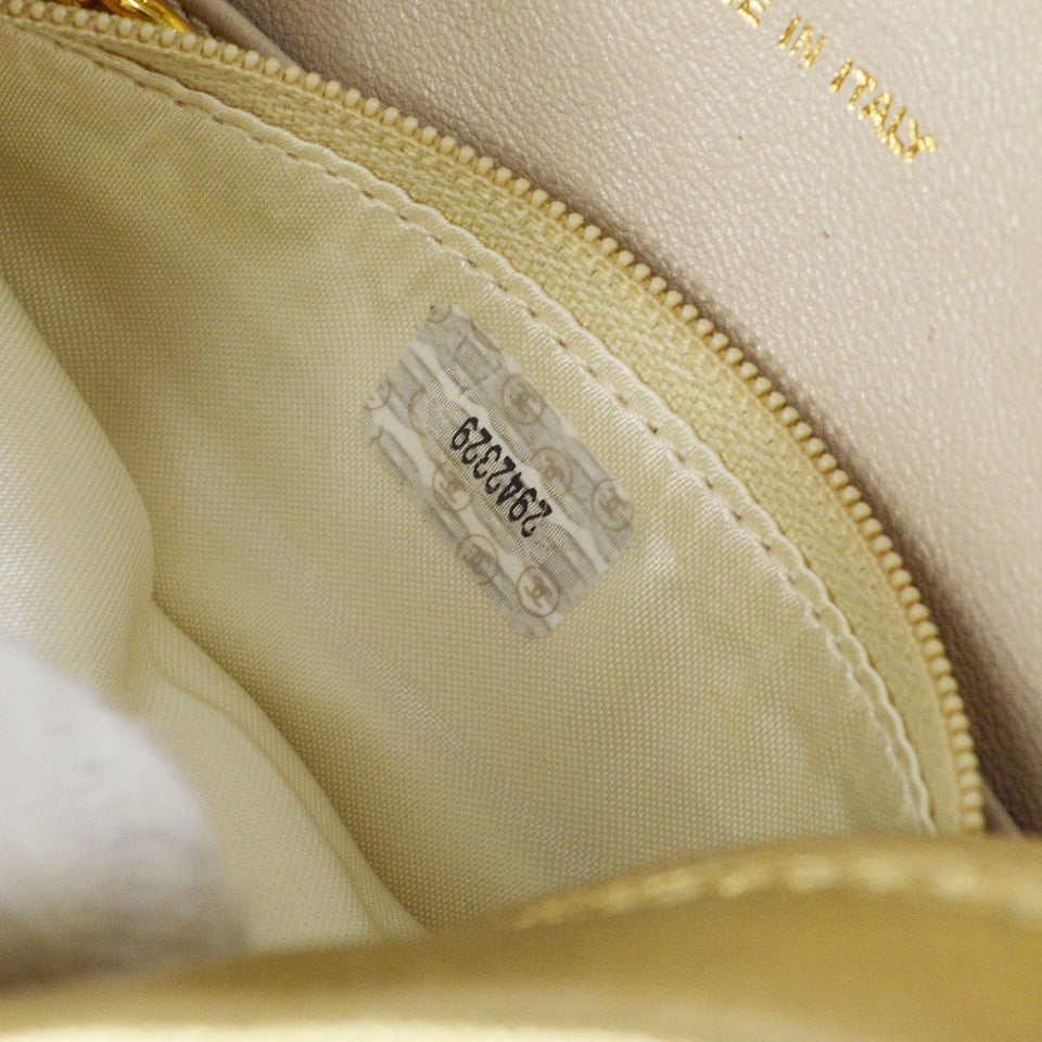 CHANEL Bijou Chain Shoulder Bag Gold Lambskin
