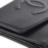 CHANEL 2004-2005 Timeless WOC SHW Black Caviar