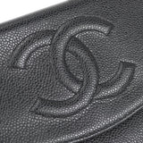 CHANEL 2004-2005 Timeless WOC SHW Black Caviar