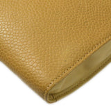 CHANEL 1994-1996 Timeless Phone Case Beige Caviar