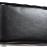 CHANEL V Stitch Mademoiselle Double Chain Shoulder Bag Lambskin