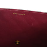 CHANEL 1996-1997 CC Pushlock Half Flap Medium Black Lambskin