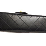 CHANEL 1997-1999 Classic Double Flap Small Black Lambskin