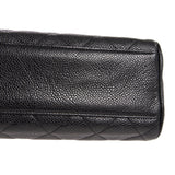 CHANEL 1993-1996 Camera Bag Medium Black Caviar