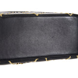 CHANEL 2000-2001 Wild Stitch Straight Flap Medium Black Calf