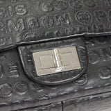 CHANEL 2009 Reissue 2.55 Unlimited "31 Rue Cambon Paris" SHW Black Calfskin