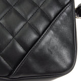 CHANEL Cambon Ligne Handbag Black Calfskin