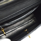 CHANEL Handbag Black Lambskin