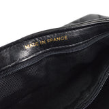 CHANEL Both Sides Classic Flap Medium Shoulder Bag Black Lambskin