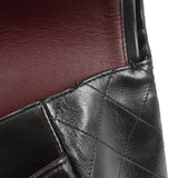 CHANEL 1997-1999 Classic Double Flap Medium Black Lambskin