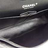 CHANEL Classic Double Flap Medium Shoulder Bag Black Caviar