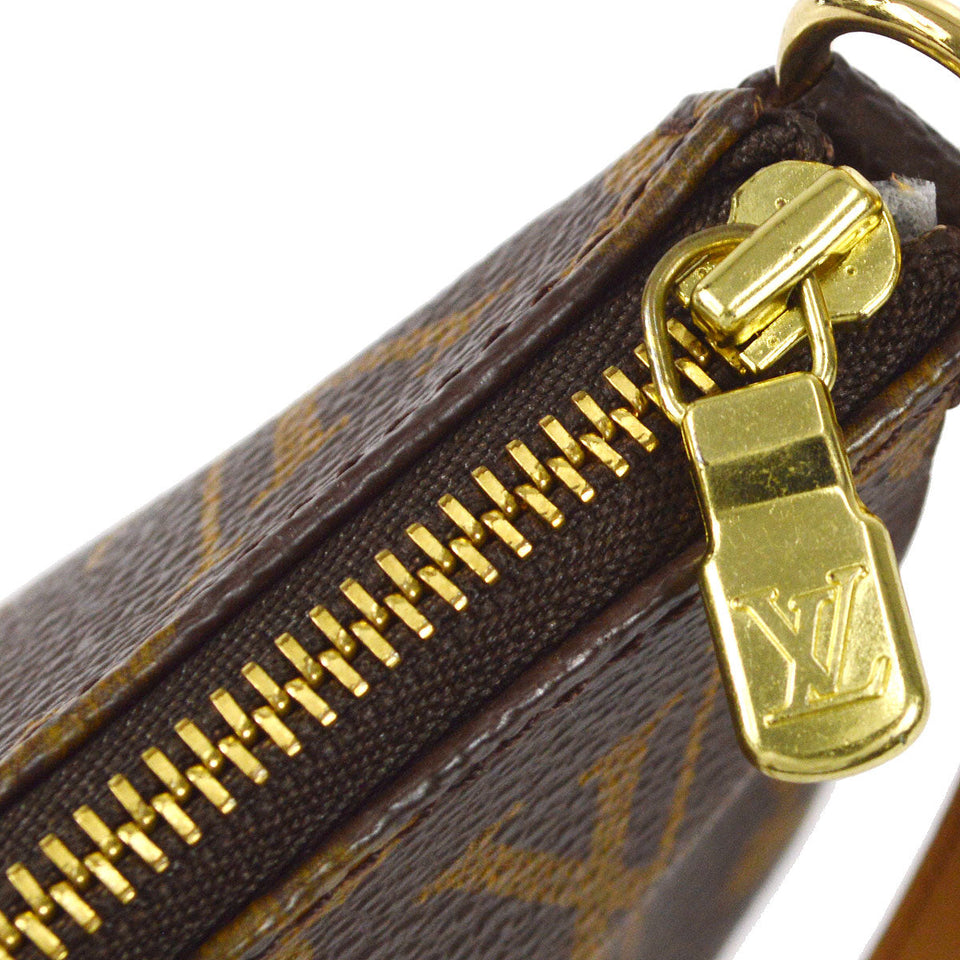 LOUIS VUITTON POCHETTE ACCESSOIRES HANDBAG MONOGRAM M51980
