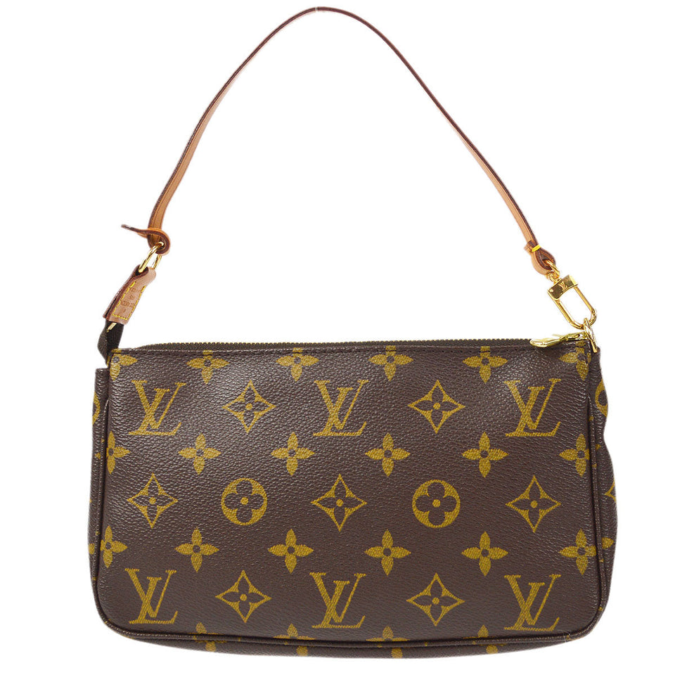 LOUIS VUITTON POCHETTE ACCESSOIRES HANDBAG MONOGRAM M51980