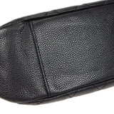CHANEL Chain Handbag Black Caviar