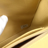 CHANEL Classic Single Flap Medium Shoulder Bag Beige Lambskin