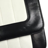 CHANEL Mademoiselle Chain Shoulder Bag Bi-Color Lambskin