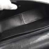 CHANEL Classic Flap Jumbo Double Chain Shoulder Bag Black Caviar