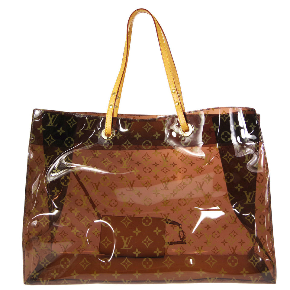 LOUIS VUITTON CABAS CRUISE TOTE HANDBAG MONOGRAM VINYL M50500