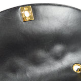 CHANEL Small Diana Chain Shoulder Bag Black Lambskin
