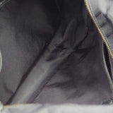 CHANEL Choco Bar Travel Line Tote Handbag Black Jacquard