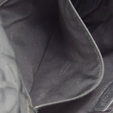CHANEL Choco Bar Travel Line Tote Handbag Black Jacquard