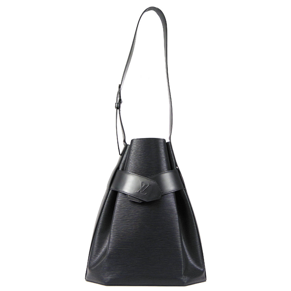 LOUIS VUITTON SAC DEPAULE GM SHOULDER BAG NOIR EPI M80155