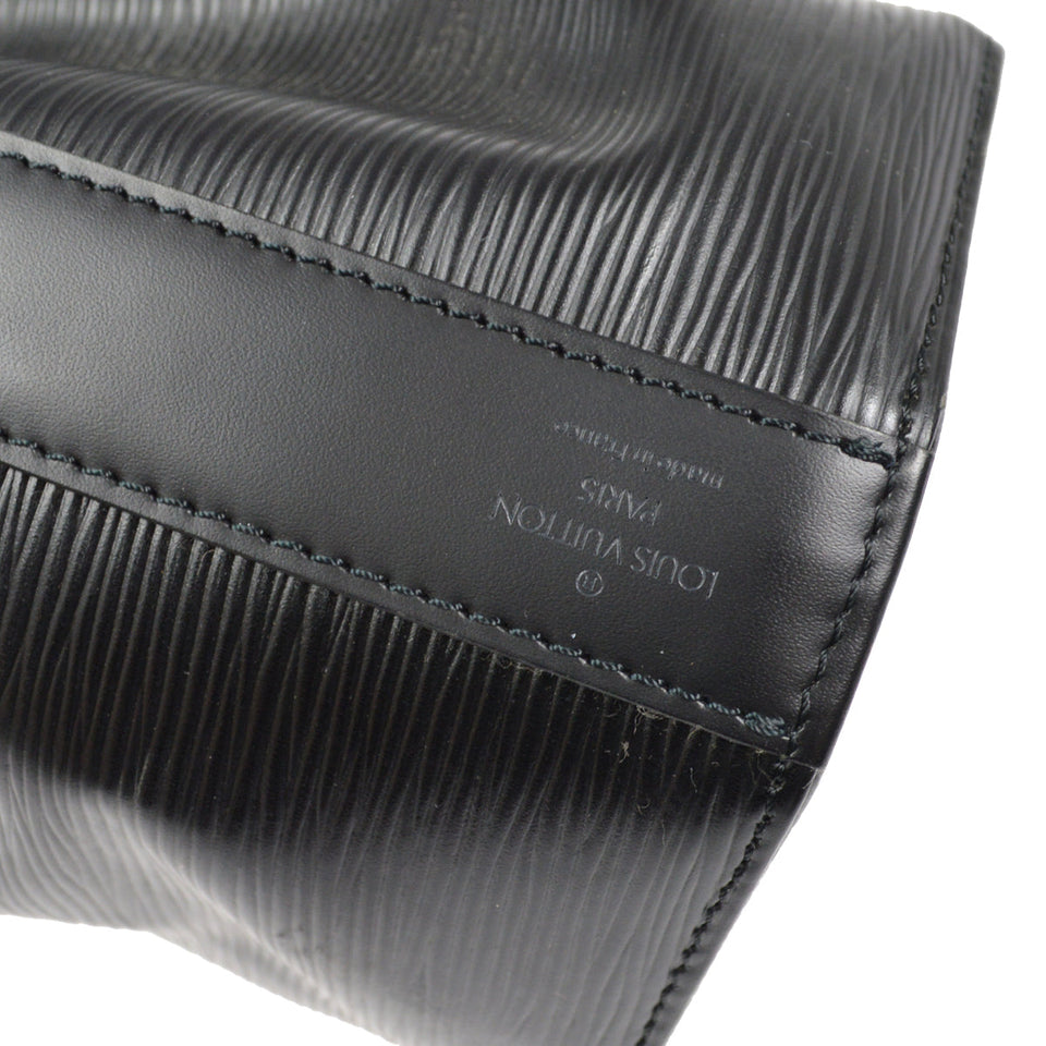 LOUIS VUITTON SAC DEPAULE GM SHOULDER BAG NOIR EPI M80155