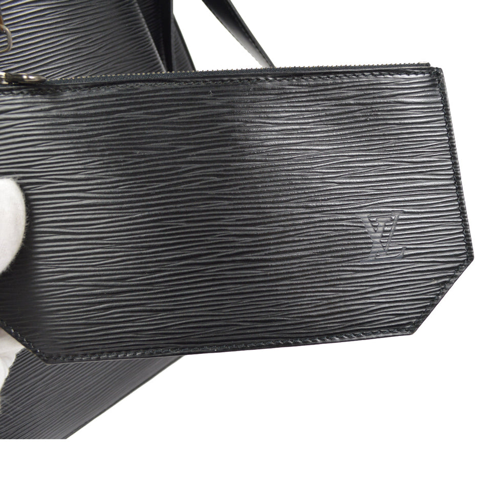 LOUIS VUITTON SAC DEPAULE GM SHOULDER BAG NOIR EPI M80155