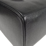 CHANEL 2way Vanity Shoulder Handbag Black Caviar
