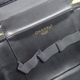 CHANEL 2way Vanity Shoulder Handbag Black Caviar