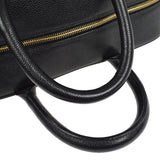 CHANEL Quilted Handbag Black Caviar