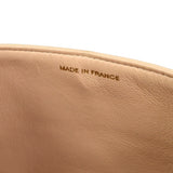 CHANEL 2000-2001 Classic Double Flap Small Pink Beige Lambskin