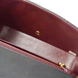 CHANEL Medium Diana Chain Shoulder Bag Black Lambskin