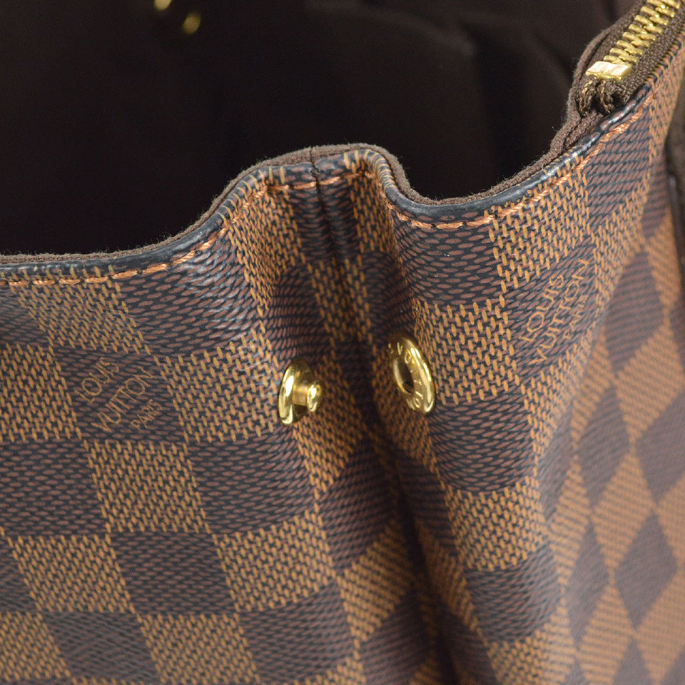 LOUIS VUITTON CABAS BEAUBOURG TOTE HANDBAG DAMIER N52006