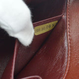 CHANEL East West Shoulder Bag Brown Lambskin