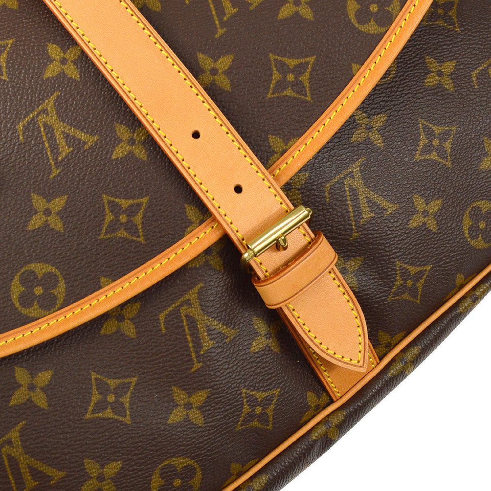 LOUIS VUITTON SAUMUR 35 SHOULDER BAG MONOGRAM M42254