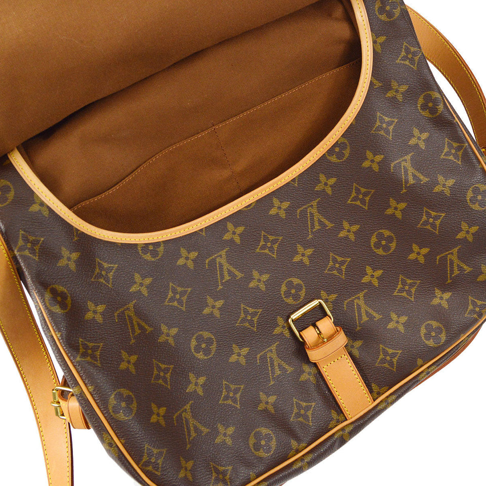 LOUIS VUITTON SAUMUR 35 SHOULDER BAG MONOGRAM M42254